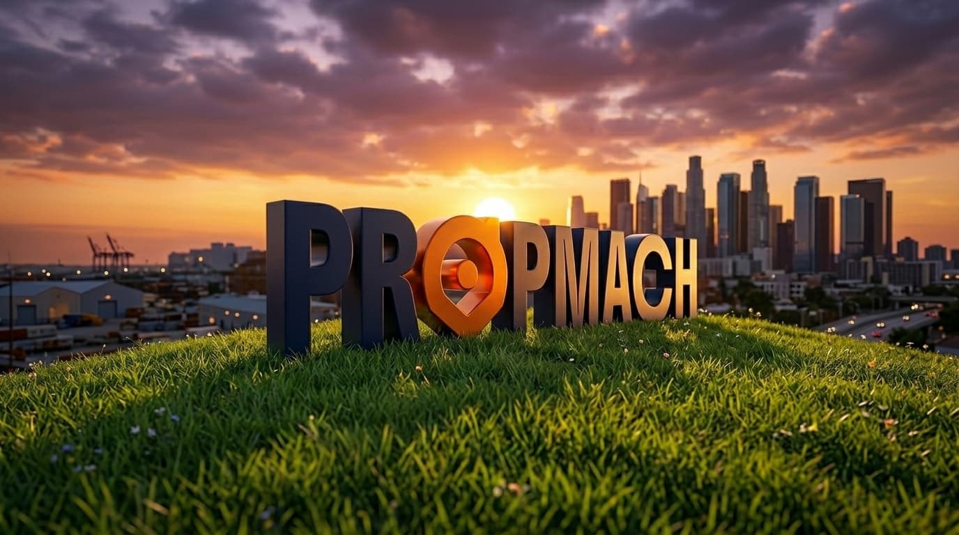 PropMach 3D Logo